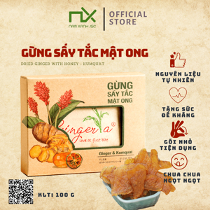 Gừng sấy tắc mật ong Nam Xanh 40g