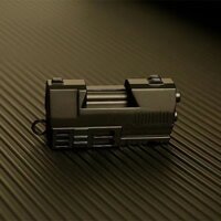 Gunmetal EDC Straight Push Card Fidget Toy - Sáng tạo Công nghệ cao Kim loại Giảm căng thẳng, Đồ chơi Spinner để giải nén tối ưu
