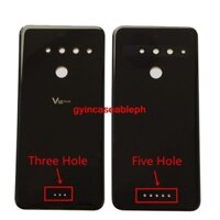 Guo- Dành Cho LG V50 ThinQ 5G Vỏ Kính ✷ ❈ Vỏ Pin Kính Pin Cửa Pin + Phiên Bản Dính LM-V500N V500
