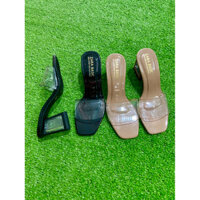 Guốc cao gót 7 phân quai trong ,guốc nữ