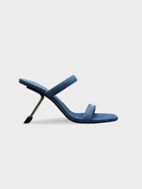 Guốc cao gót  Denim Quilted-Heel Jeremy