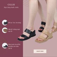 Guốc đế xuồng êm chân cao 7cm Cillie