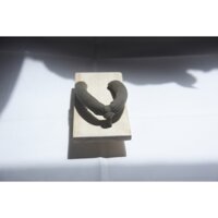 guốc Geta gỗ thông quai xanh rêu