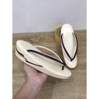 Guốc gỗ 2hand Nhật size 36 hình chụp thật