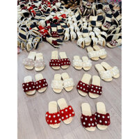 Guốc gỗ dập sóng cho bé gái.🌸