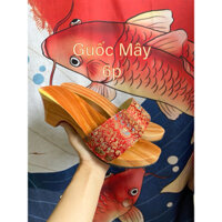 Guốc Gỗ Guốc Mộc Đế Cao