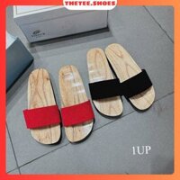 Guốc Gỗ quai ngang vải mềm đế thấp size SML