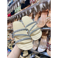 Guốc gỗ thông hạt cườm size mẹ - Mộc mây store