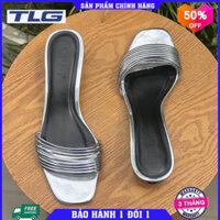 Guốc nữ cao gót thời trang Đồ Da Thành Long TLG 21224