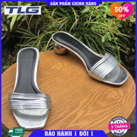 Guốc nữ cao gót thời trang Đồ Da Thành Long TLG 21224