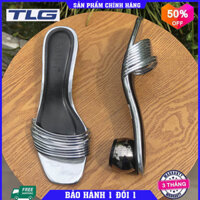 Guốc nữ cao gót thời trang Đồ Da Thành Long TLG 21224