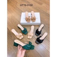 Guốc nữ, dép cao gót thời trang da mềm cao 5 phân hàng loại 1