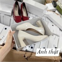 Guốc nữ mũi vuông , guốc nữ cao gót 7p