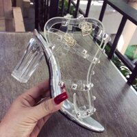 Guốc sandal vltn đính đá