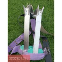 GUỐC TRÈO CÂY 2 ĐINH CỰC BÁM_CỰC BỀN_AN TOÀN_TIỆN LỢI_ DỤNG CỤ HỖ TRỢ TRÈO CÂY