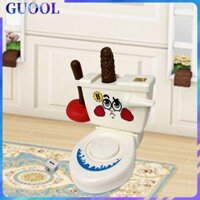 Guol Poop Trò Chơi Trẻ Em Cảm Giác Đồ Chơi Nhà Vệ Sinh Poop Đồ Chơi Mô Phỏng Phóng Vệ Sinh