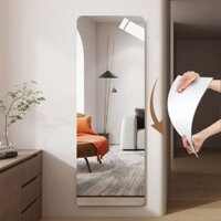Gương acrylic mềm dán tường, gương tự dính, gương toàn thân, gương trang điểm,gương mềm chống vỡ