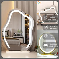 Gương bàn trang điểm đèn Led cảm ứng 3 màu nhập khẩu cao cấp phù hợp cho mọi không gian trang điểm của bạn