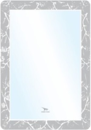 Gương bo góc khắc lõm hoa văn Hoàng Thiện HT 9950
