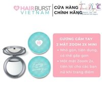 Gương Cầm Tay Hairburst 2 Mặt Zoom 2X Mini - TN