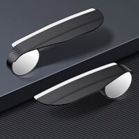 Gương Cầu Lồi Xóa Điểm Mù Cao Cấp 2 Trong 1 Kèm Tấm Che Mưa Gắn Gương Chiếu Hậu Ô Tô. BH 1 đổi 1.