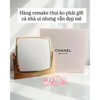 Gương Chanel 2 mặt full box giấy