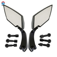 Gương chiếu hậu Carbon Figatia cho xe máy Honda Yamaha 10mm 8mm