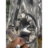 Gương chiếu hậu inox tròn 1 cây kiểu mới