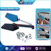Gương chiếu hậu RIZOMA xéo nhôm CNC hàng loại 1 tặng kèm lục giác