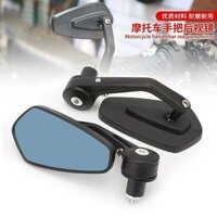 Gương chiếu hậu tay lái sửa đổi cho xe điện Ninebot N1S/U+B, gương phản chiếu retro bằng hợp kim nhôm