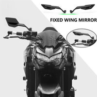 Gương chiếu hậu xe máy cho Kawasaki Z1000 Z900 Z800 Z750 Z650 Z400 Z300 Z250 Z125, bộ gương chiếu hậu có thể xoay và điều chỉnh