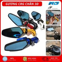 Gương Chiếu Hậu Xe Máy CRG Chân 3D Mặt Kính Xanh, Kính Chiếu Hậu Gắn Chân Kính Xe  Máy Wave, Exciter