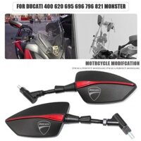 Gương chiếu hậu xe máy Gương chiếu hậu mặt sau Gương lồi cho Ducati 400 620 695 696 796 821 MONSTER