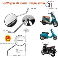 Gương Chiếu Hậu Xe Máy - Lắp Honda Lead 125, Vision, AirBlade, Click, Wave, SH Mode (01 Cặp)