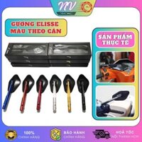 Gương chiếu hậu xe máy Rizoma Elisse kèm chế xoay 360 độ, kính chiếu hậu Vision, AB, SH Mode, Wave