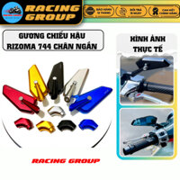 Gương Chiếu Hậu Xe Máy Rizoma 744 Chân Ngắn , Kính Chiế Hậu Rizoma 744 Thời Trang Gắn  Xe Wave, Sirius, Exciter, Winner