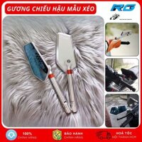 Gương Chiếu Hậu Xe Máy Rizoma Xéo, Kính Chiếu Hậu Thời Trang Gắn Chân Kính Xe Máy Nhôm CNC Cao Cấp