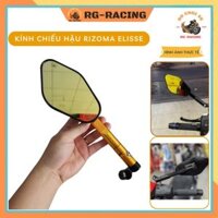 Gương Chiếu Hậu Xe Máy Rizoma Elisse, Kính Chiếu Hậu Thời Trang Gắn Chân Kính Xe Máy Nhôm CNC