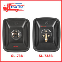 Gương chiếu hậu xe tải SL 738, 738B chân bát vào chân táo