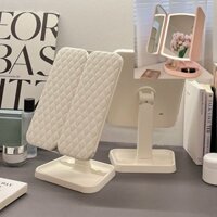 Gương để bàn trang điểm đèn led 3 chế độ ánh sáng, Có thể sạc lại, không gian điều chỉnh 270 độ