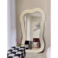 Gương Decor Hình Đám Mây Siêu Cute ⚡️HÀNG HÓT⚡️Có Led Và Không Led Phôi Gương Bỉ Cao Cấp Khung Gỗ Tự Nhiên