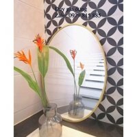 Gương elip viền thép sơn tĩnh điện rẻ đẹp Duy gia dụng