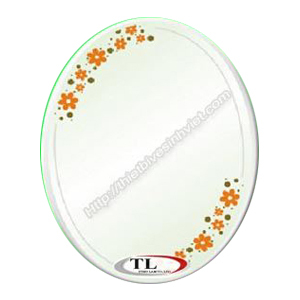 Gương ghép màu bầu dục Tùng Lâm TL-1555 (50x70cm)