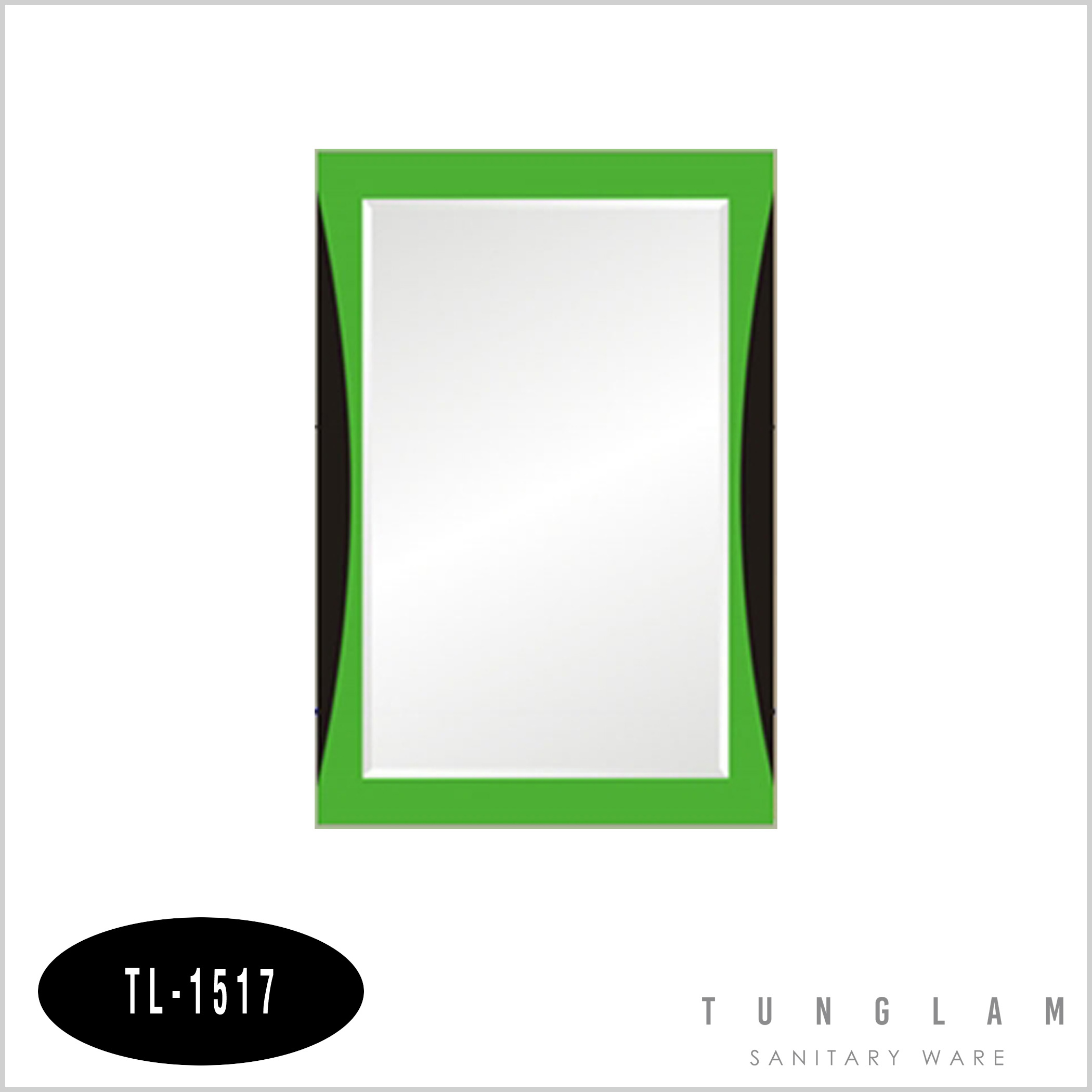 Gương ghép màu chữ nhật Tùng Lâm TL-1517 (50x70cm)
