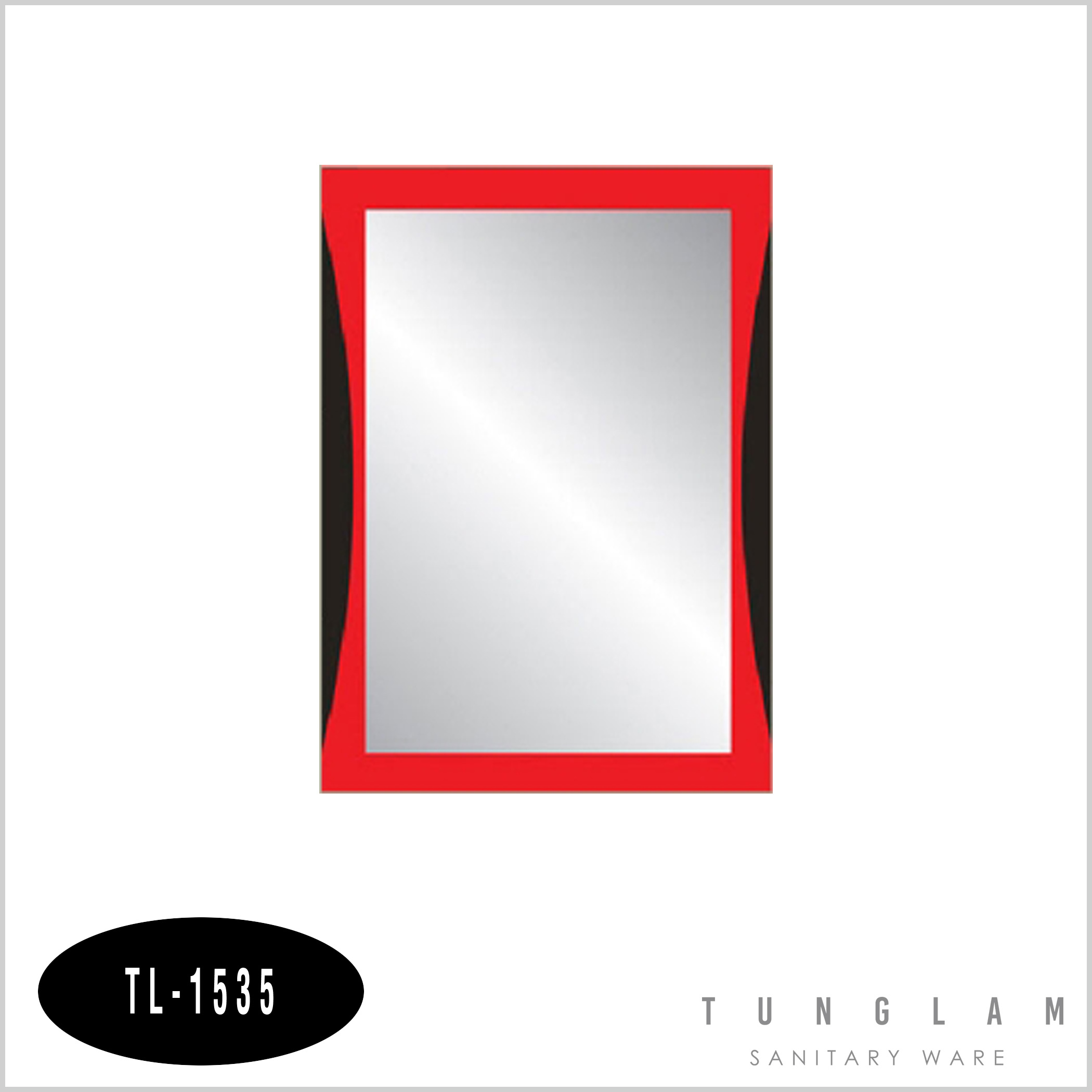 Gương ghép màu chữ nhật Tùng Lâm TL-1535 (50x70cm)
