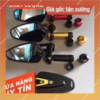 Gương gù 5 cạnh.Gương thời trang xe máy