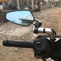 Gương gù  gắn chân kính / kiếng gắn chân kiếng zin crg - gương xe máy - đồ chơi xe máy