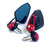 Gương Gù Gắn Tay Lái CRG, Rizoma nhôm CNC lắp Xe Máy Kiểu Dáng Thể Thao Mạnh Mẽ
