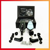 GƯƠNG GÙ RIZOMA LẮP CHÂN KÍNH ( CHÂN XÉO 744) (ảnh thật)