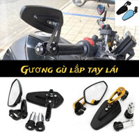 Gương gù tay lái xe máy kính xanh ( giá 1 đôi )